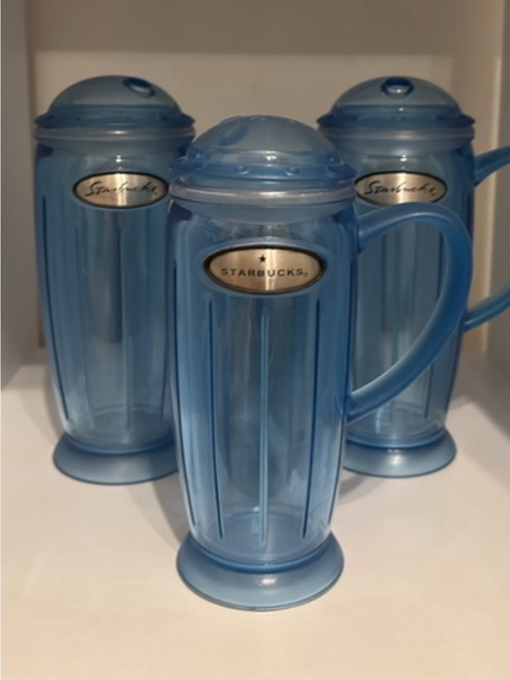 Starbucks Rocket Tumblers 2001 16 oz Dome Lids